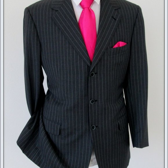 BRIONI FOR BERGDORF GOODMAN MEN JACKET HAND TAILORED IN ITALY S 42 R